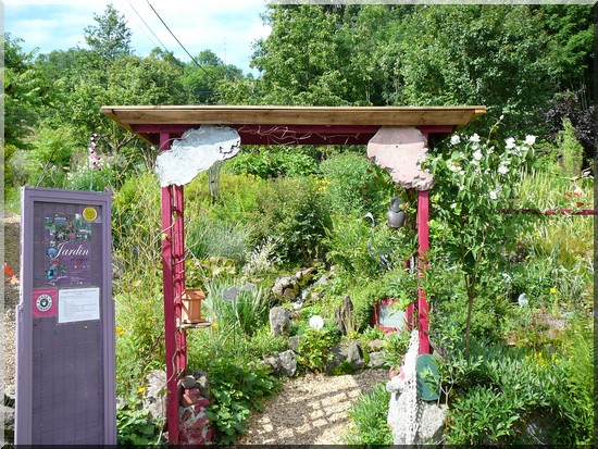 Jardin et Objets des Panres dans les Vosges